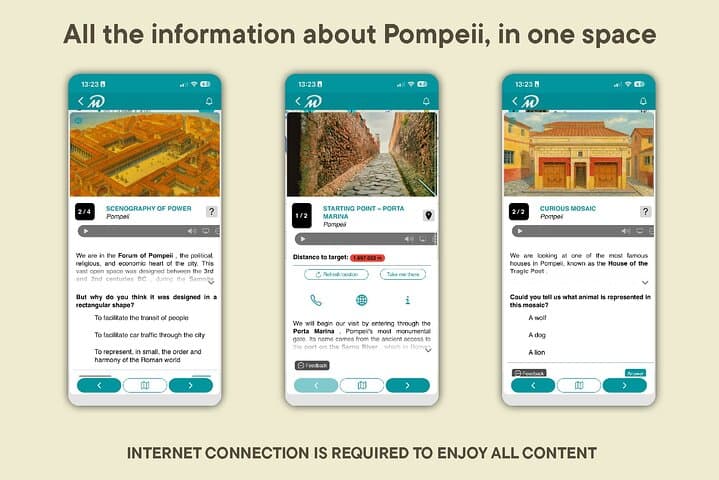 TOP Pompeii : Private Guided Tour with your mobile