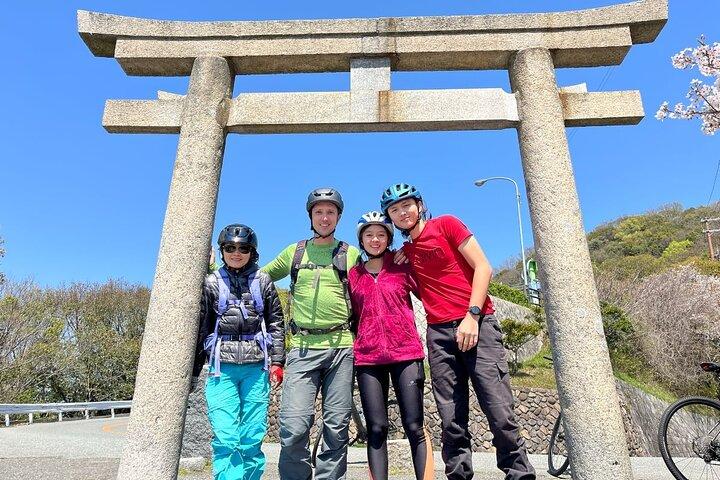 Aventure privée à vélo électrique dans les collines d'Osaka