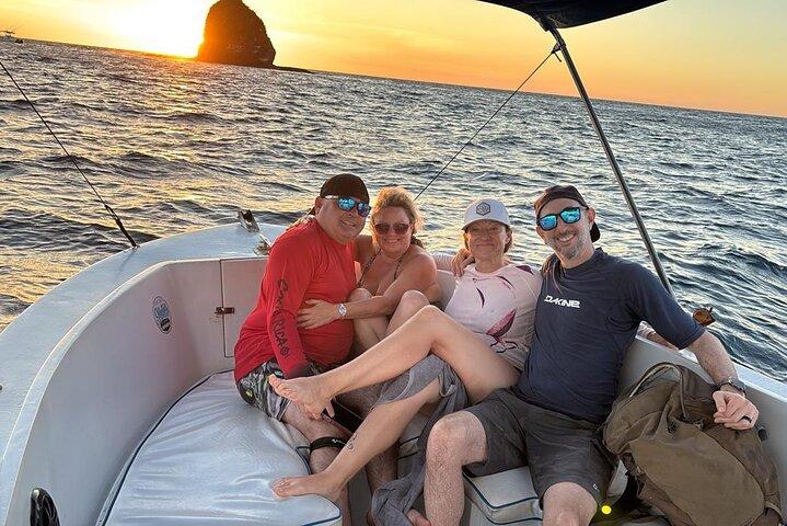 Tour privato in barca del Golfo di Papagayo
