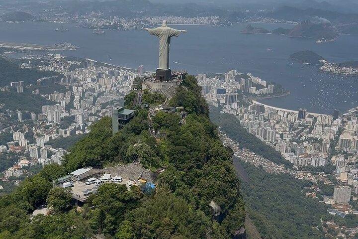 Helikoptererlebnis ohne Türen in Rio de Janeiro
