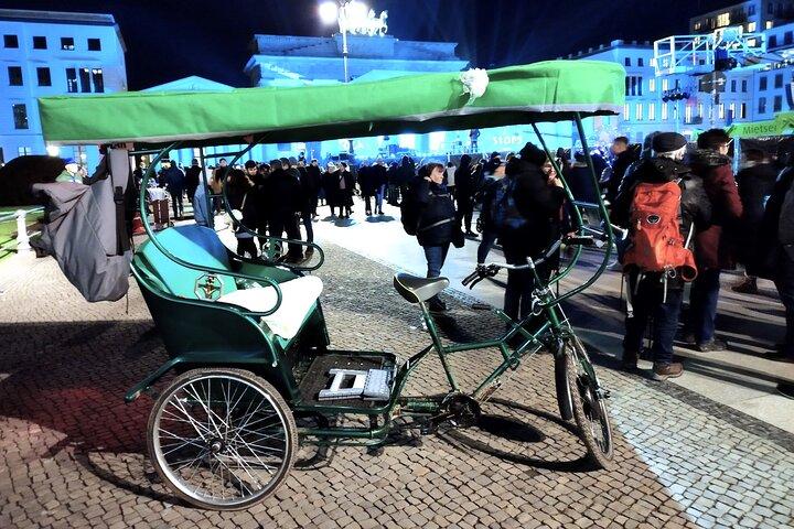 Berlin en soirée : Visite privée Rickshaw Golden Hour/City Lights