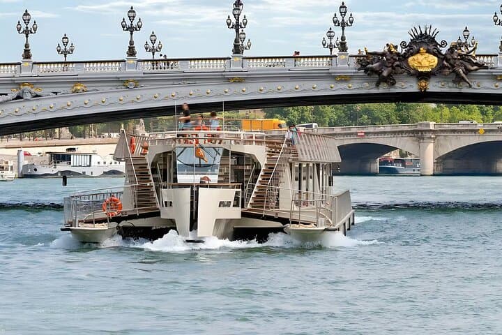 Seine River 1-Hour Sightseeing Cruise Eiffel Tower Departure