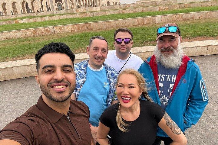 Casablanca City Tour med Hassan II moské billet