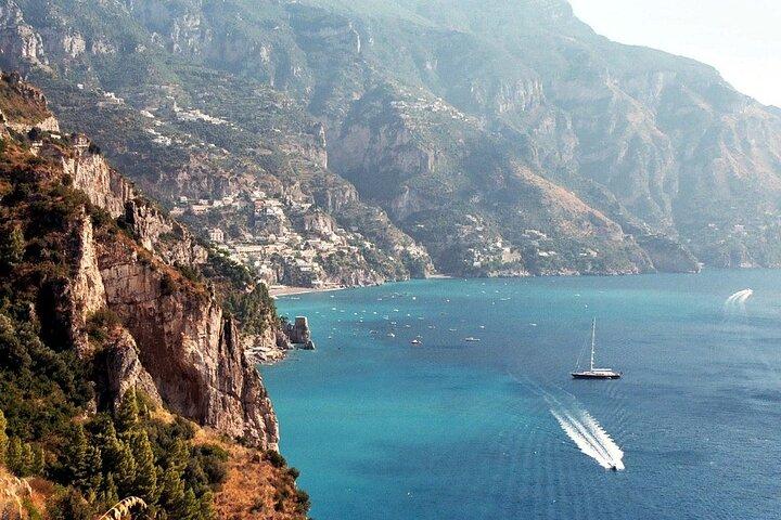 Da Napoli/Salerno:Tour privato Sorrento Positano Amalfi