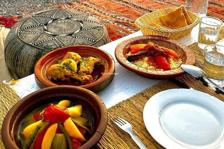 Marrakech Agafay Desert Quad & Camel med frokost og swimmingpool