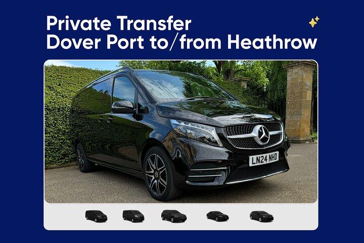 Transfert privé entre Douvres et l'aéroport d'Heathrow