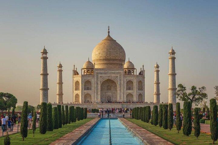 Agra : Ticket de entrada exprés Taj Mahal para extranjeros
