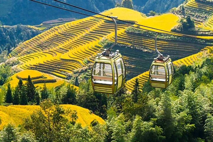 Excursão privada de um dia para Longji Rice Terraces e Long Hair Village de Guilin