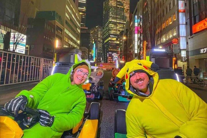 新宿から渋谷までバナナカート東京ゴーカートツアー