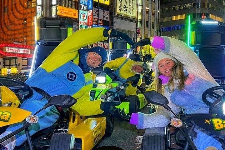 Banana Kart Tokyo Go Kart Tour de Shinjuku para Shibuya