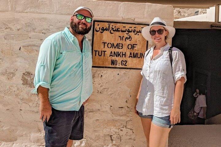 Hurghada til Luxor Comfort dagstur med kong Tutankhamuns grav