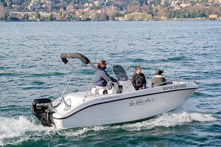 Come on board the captain is you