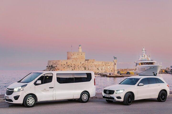 Rhodian privat transfer mellem lufthavn eller havn & Lindos område