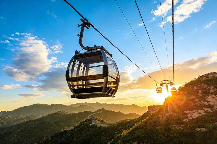 Datong Private Day Trip nach Mutianyu Great Wall mit Seilbahn oder Rodelbahn