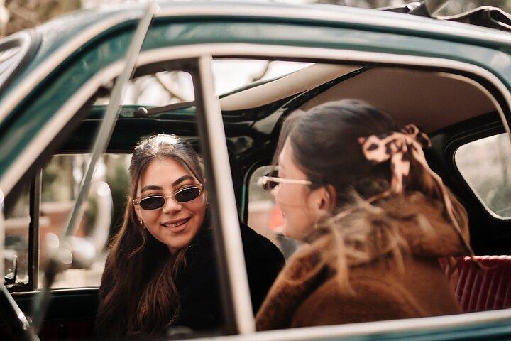 Rome Vintage Fiat 500 Tour avec photoshoot professionnel
