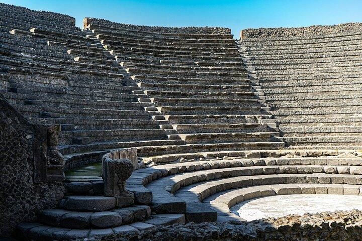 Salerno : Pompeya, Nápoles con Street Food Tour Compartido o Privado