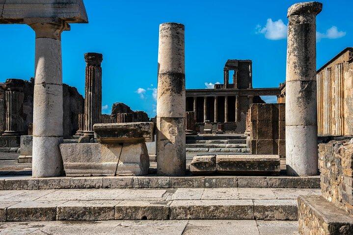 Salerno : Pompeya, Nápoles con Street Food Tour Compartido o Privado