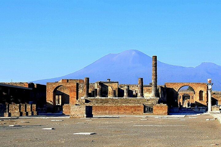 Nápoles/Salerno: Pompeia e Herculano com um arqueólogo