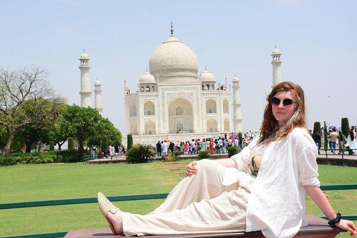 All-Inclusive Taj Mahal Alba, Forte di Agra e Baby Taj Day Tour