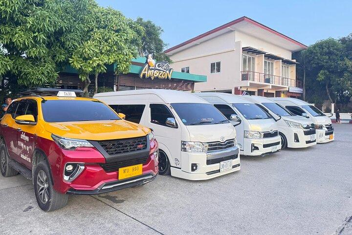 Traslado privado en taxi desde el aeropuerto de Samui a Koh Samui