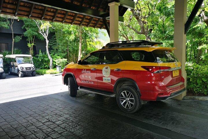 Traslado privado en taxi desde el aeropuerto de Samui a Koh Samui