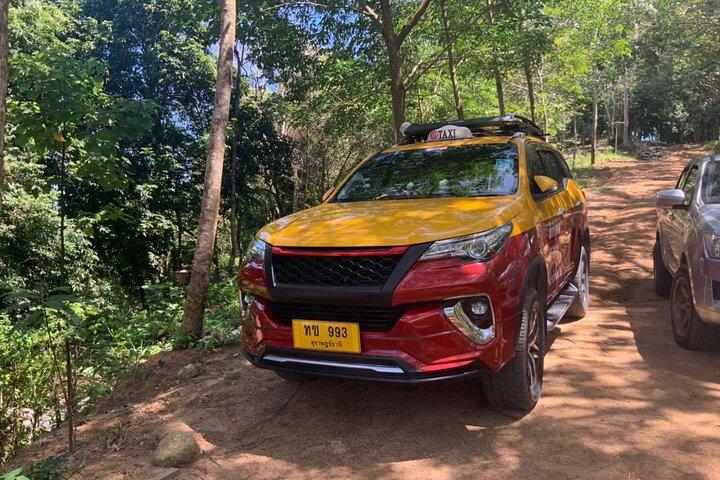 Traslado privado en taxi desde el aeropuerto de Samui a Koh Samui
