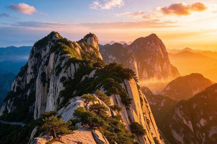Transferência privada de ida e volta de Xi'an para o Monte Huashan