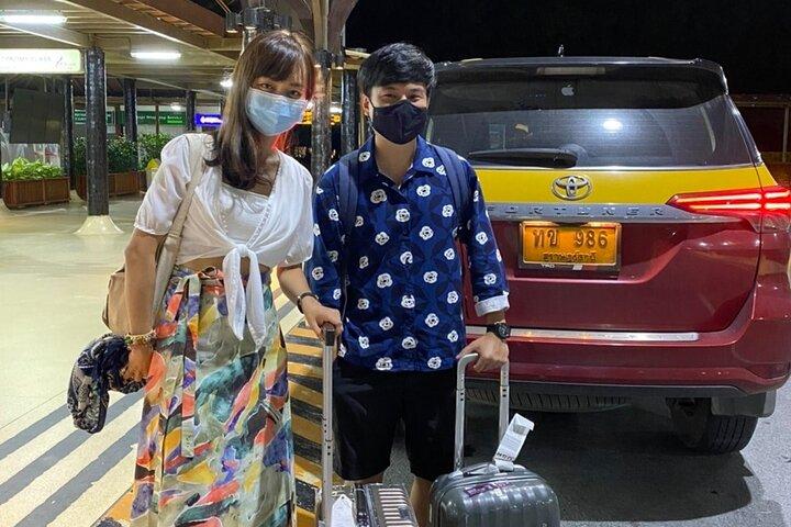 Pickup de táxi privado do Aeroporto de Samui para qualquer lugar em Koh Samui