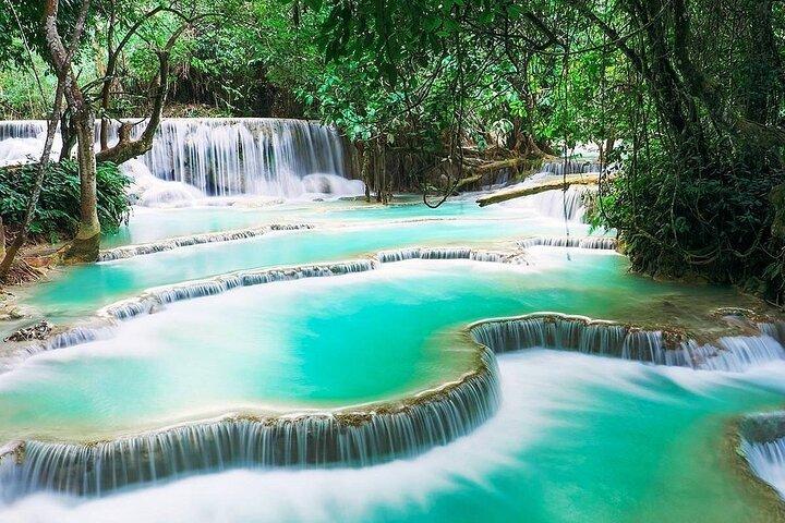Scopri Luang Prabang Heritage City Tour e le cascate di Kuang Si