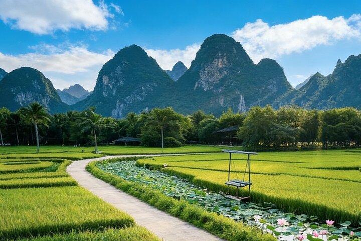 Visite privée de 2 jours: points forts de la ville de Guilin et croisière sur la rivière Li à Yangshuo