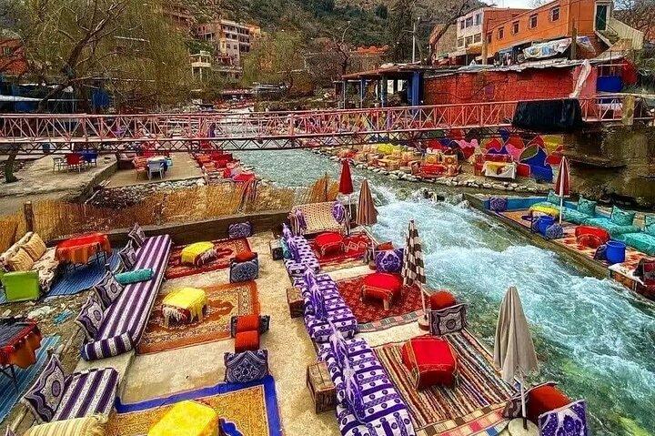 Ourika Valley and the Atlas Mountains, waterfalls from Marrakech
