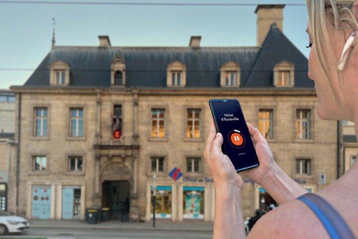 Caen Visite audioguidée à pied 1h50 et 22 commentaires audios