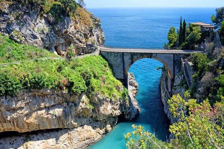 Excursion privée d'une journée au départ de Naples Positano Sorrento et Pompéi