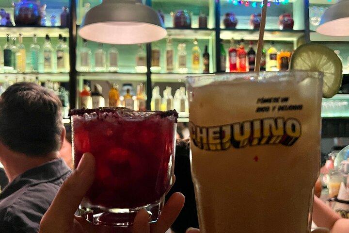 All incluided Foodie Tour Zapopan Öl, Tacos och Agave Spirits.