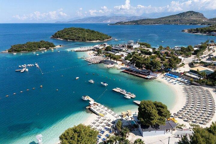 De Tirana/Durres/Golem: Saranda, Ksamil e Blue Eye
