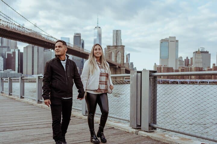 NYC Brooklyn Bridge and Dumbo Private Photoshoot