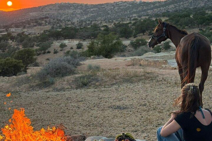 Paseo a caballo Taghazout Marruecos