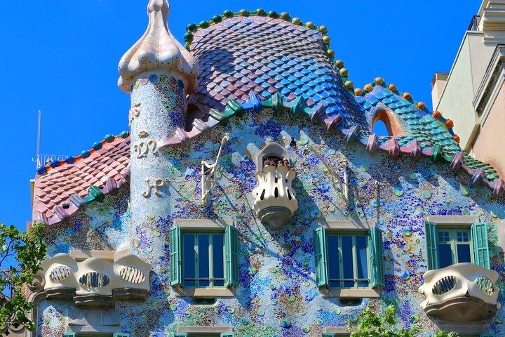 Block of Discord und Sagrada Familia Spaziergang