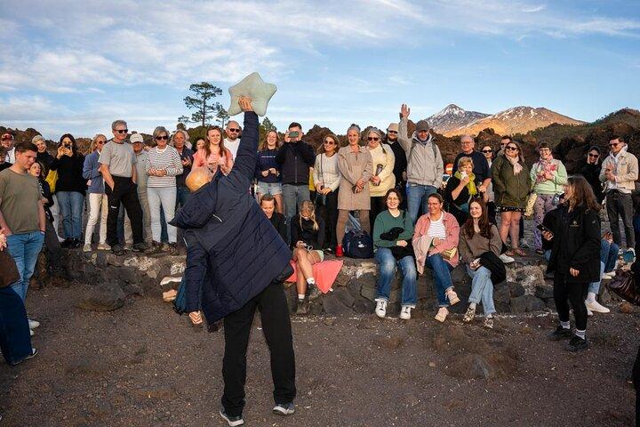 Tramonto e osservazione delle stelle dal Teide
