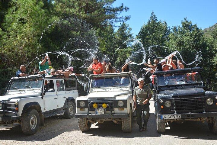 Alanya Jeep Safari med Dim Cave Dim River vattenkamp och lunch