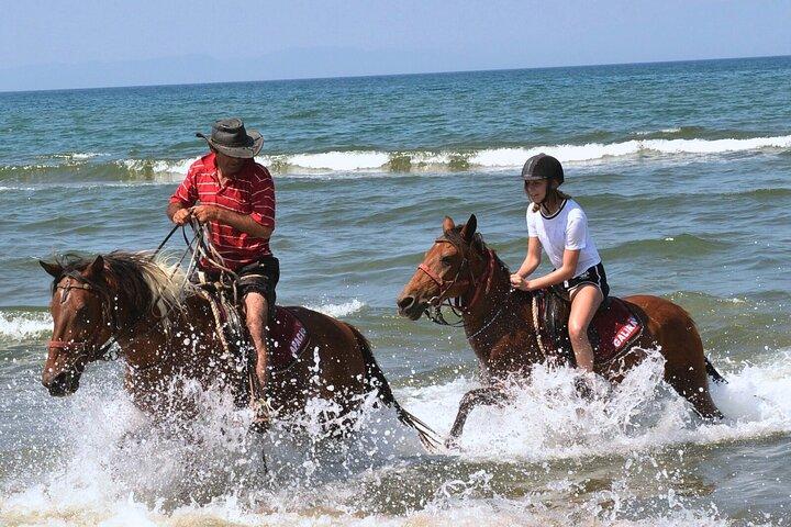 Kusadasi Safari a caballo con paseo por la playa de Pamucak