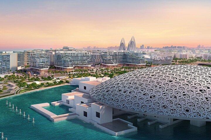Abu Dhabi Stadtrundfahrt mit Mittagessen und Louvre