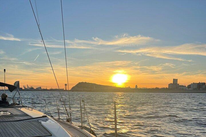 Tramonto in barca a vela di lusso da Port Olimpic