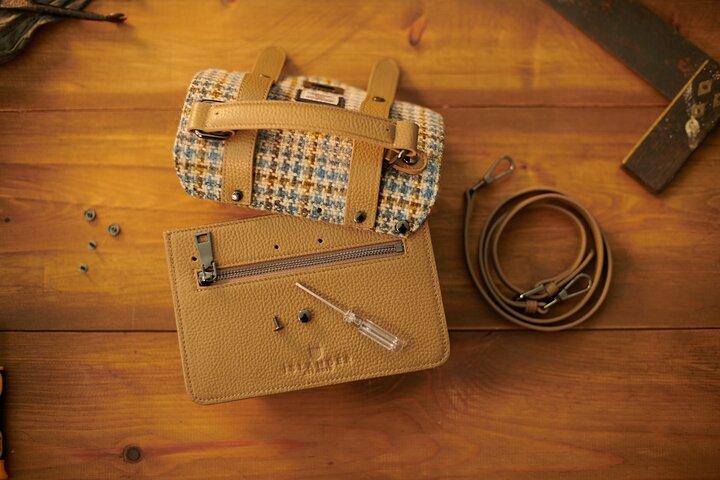 Islander Harris Tweed Bolsa de mão Workshop London Covent Garden