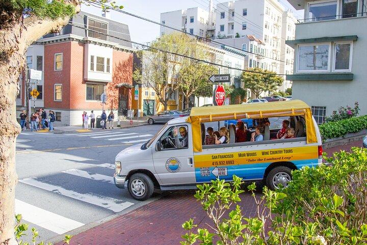 San Francisco: Best City Highlights Tour Open Air Van Small Group