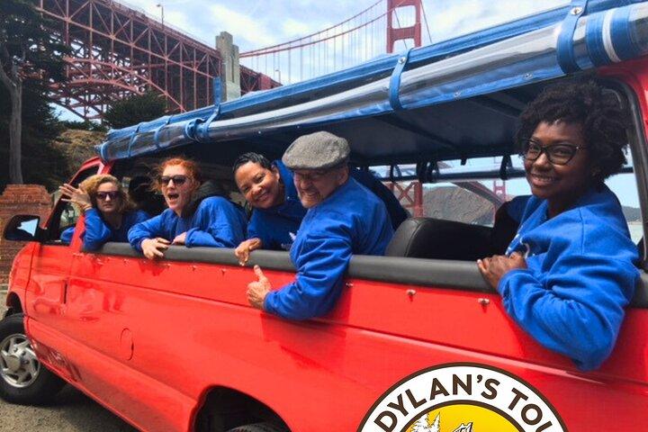 San Francisco: Best City Highlights Tour Open Air Van Small Group