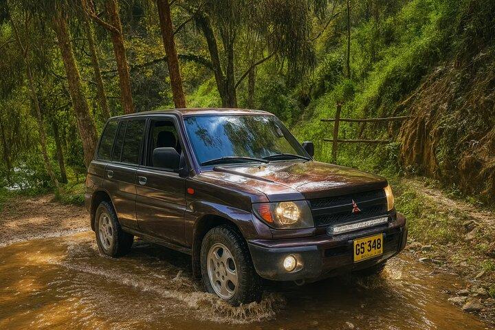 Excursion privée d'une journée en 4X4 dans la forêt des nuages et les Highlands au départ de Medellin