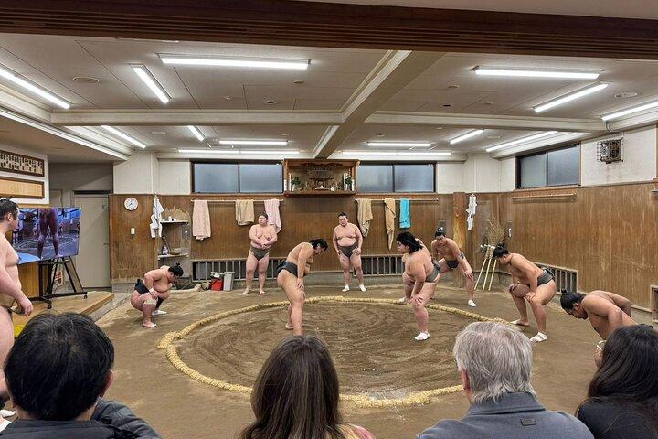 Tokyo Sumo Stable Morning Practice Tour in de buurt van Tokyo Skytree
