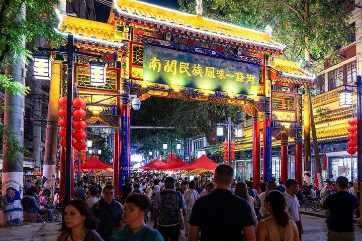 4 uur durende privé verlichte Lanzhou-tour: Yellow River en Food Street met diner
