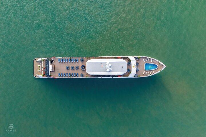 Exklusive Aime’e 5 - Sterne-Kreuzfahrt Ha Long Bay mit eigenem Balkon